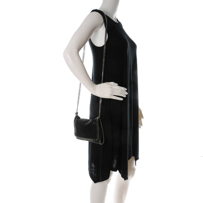Stella McCartney Shaggy Deer Falabella Crossbody Bag Black 2 of 8