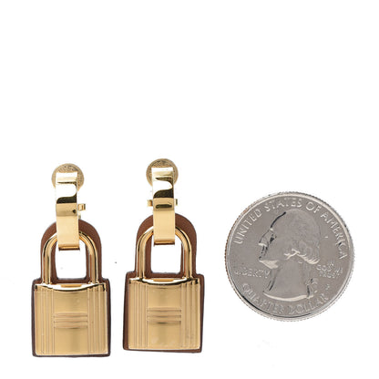 Hermes Swift O'Kelly Earrings Gold 2 of 7