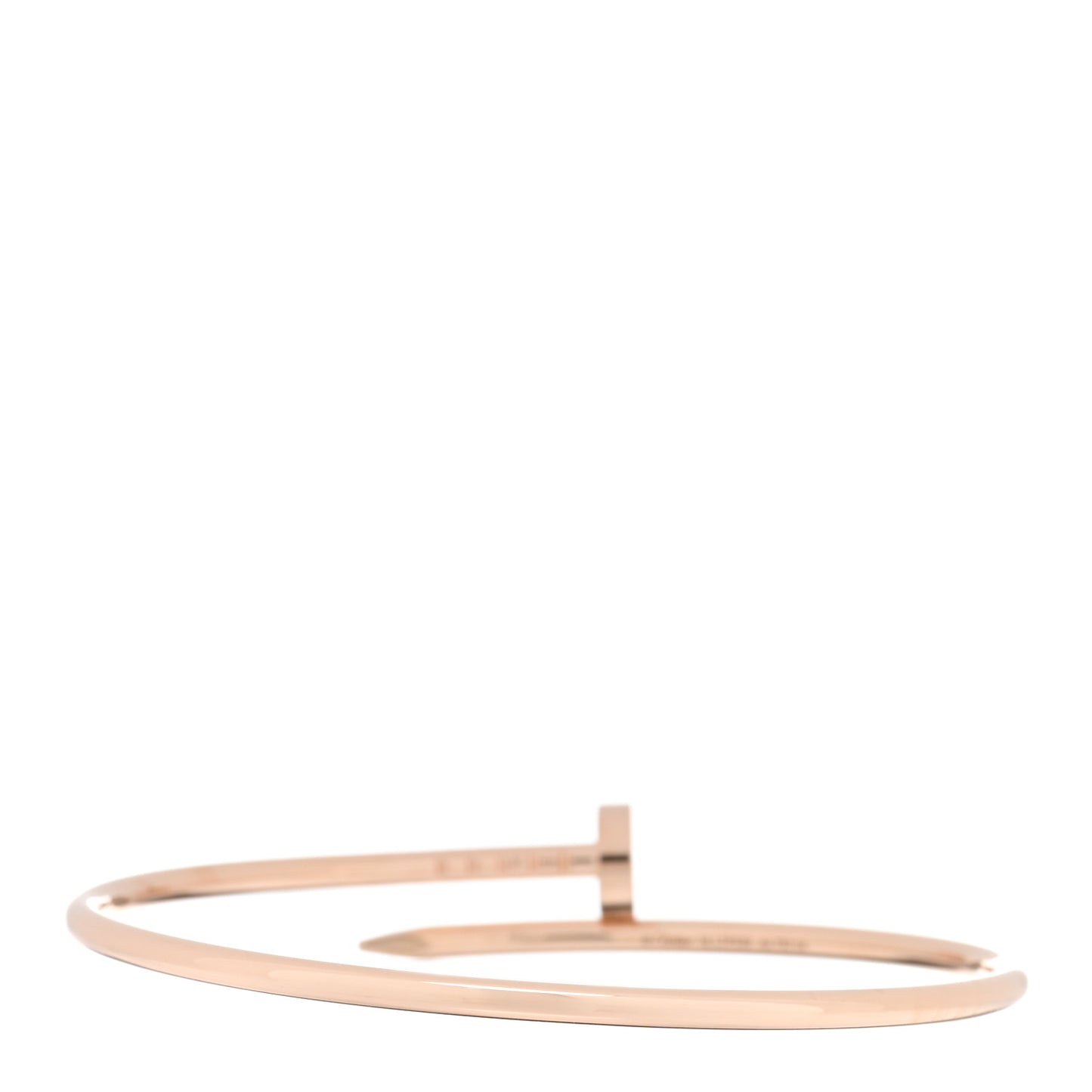 18K Pink Gold Small Juste Un Clou Bracelet 16