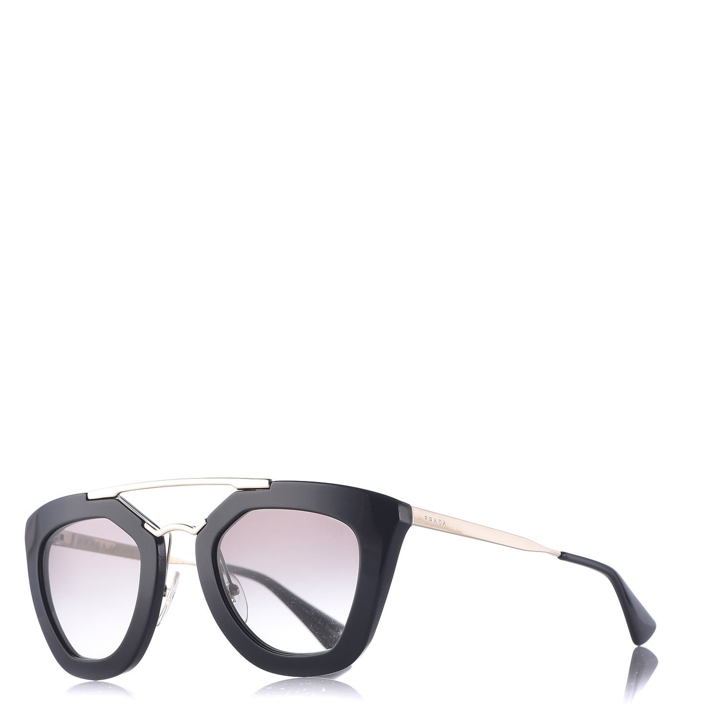 Acetate Cinema Sunglasses SPR 09Q Black