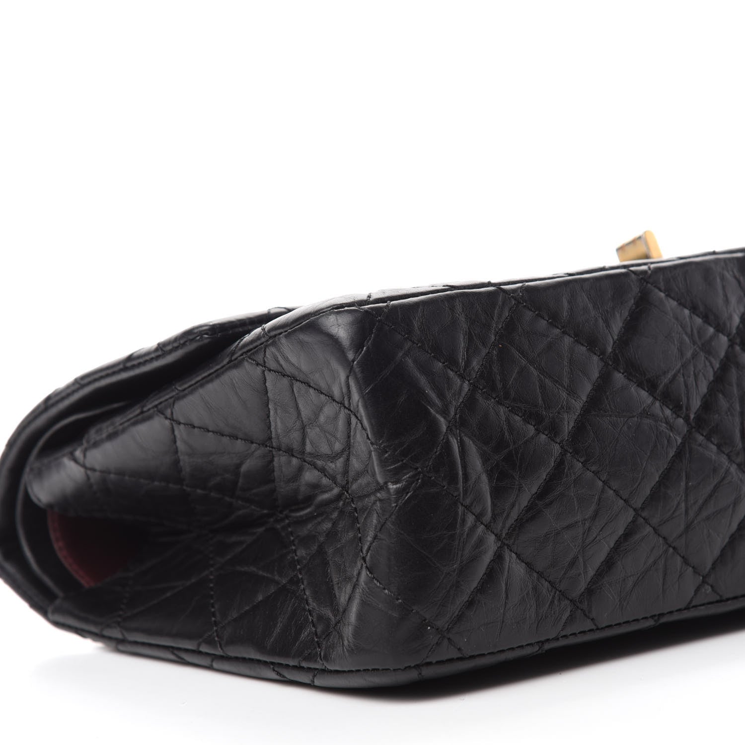 Chanel Aged Calfskin Quilted 2.55 Reissue 226 Flap Black 6 of 12