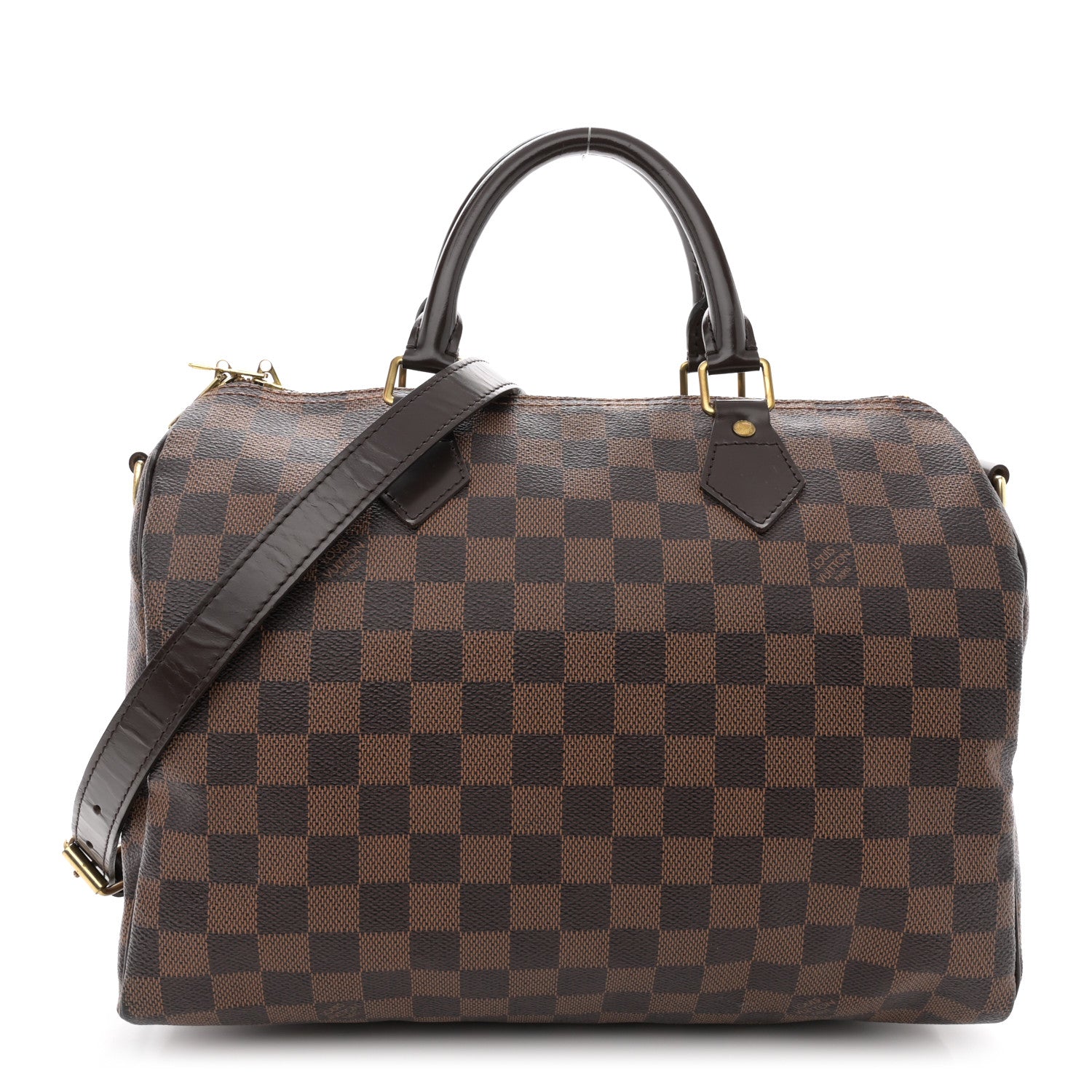 Louis Vuitton Damier Ebene Speedy Bandouliere 30 1 of 10