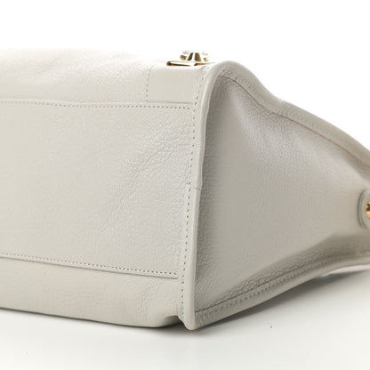 Balenciaga Chevre Gold Metallic Edge Hardware City Gris Nuage 9 of 13