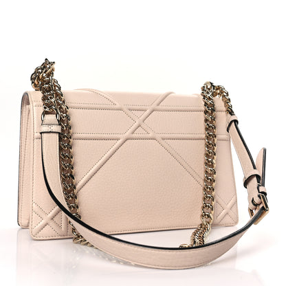 Christian Dior Grained Calfskin Medium Diorama Flap Bag Rose Poudre 3 of 10