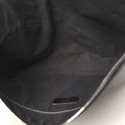Fendi Glazed Fabric Vitello King FF 1974 Diagonal Medium East West Messenger Tobacco Moro Cuoio 5 of 10