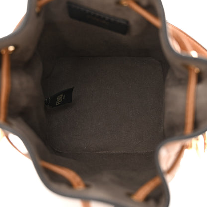 Fendi Vitello Cristallo Nature F is Fendi FF 1974 Embossed Mini Mon Tresor Bucket Bag Cuoio 5 of 10