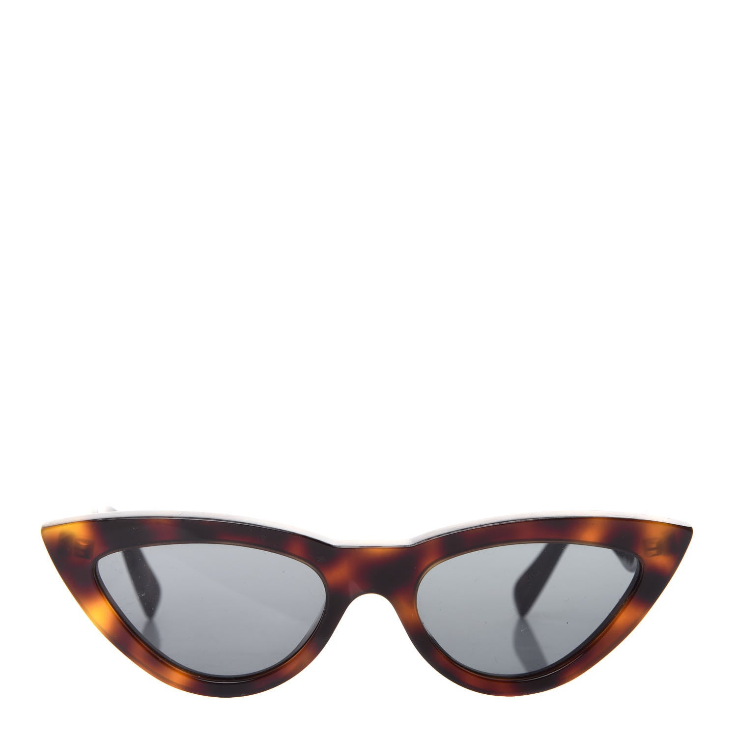 Celine Acetate Cat Eye Sunglasses CL4019IN Tortoise 2 of 7