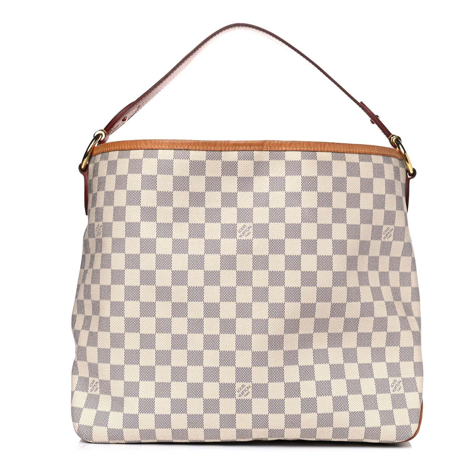 Louis Vuitton Damier Azur Delightful MM Pink 1 of 44