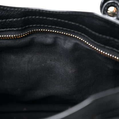 Balenciaga Chevre Gold Metallic Edge Hardware Mini City Black 13 of 16