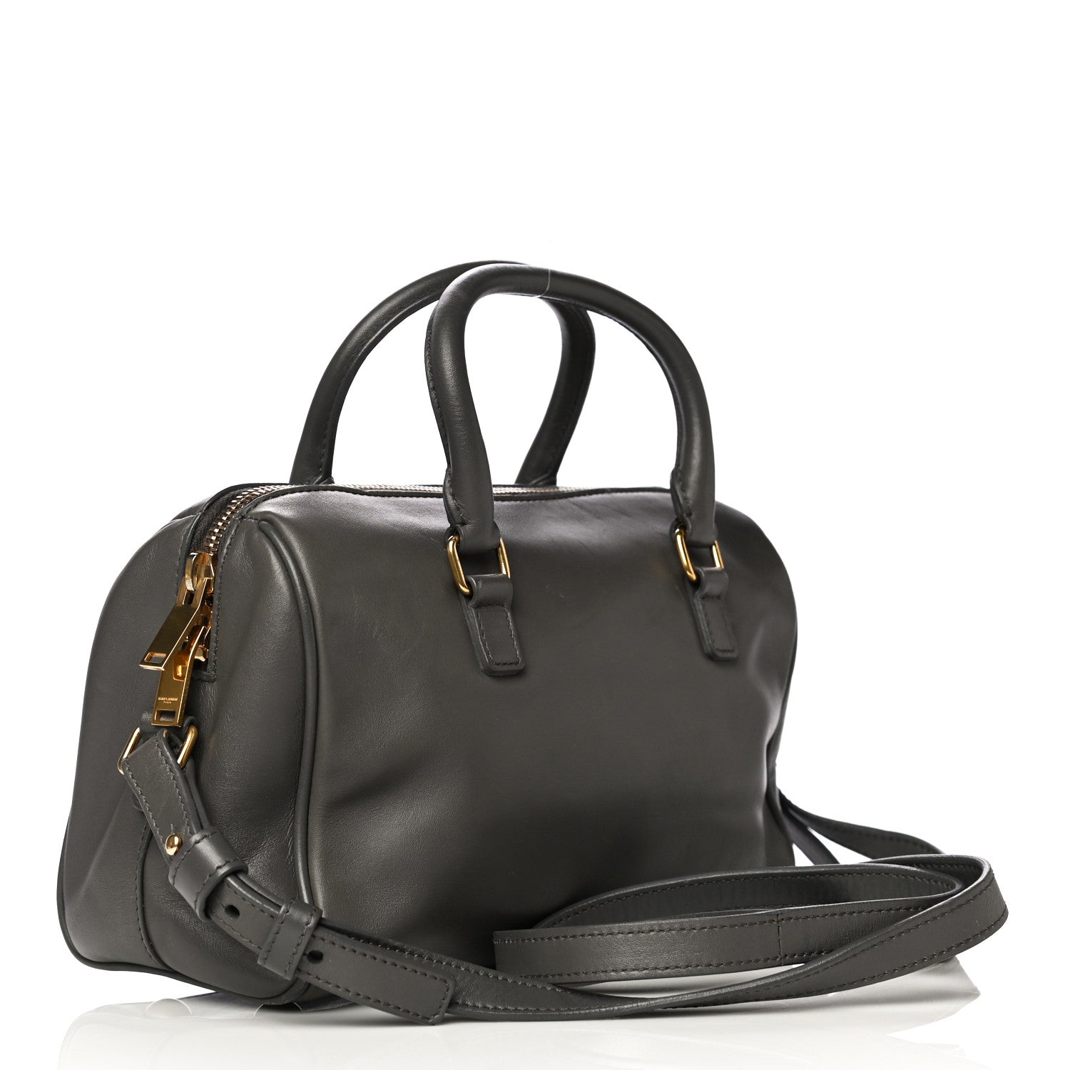 Saint Laurent Calfskin Classic Baby Duffle Earth 2 of 16