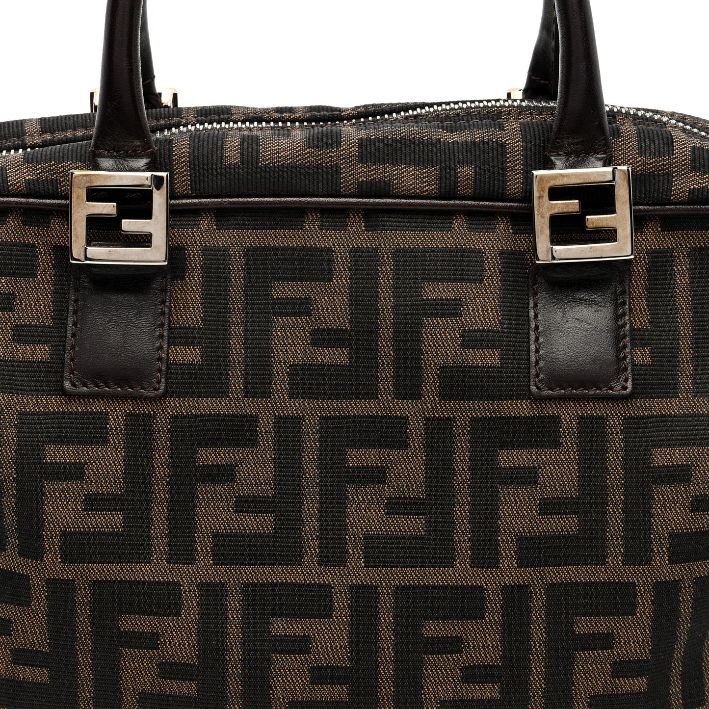 Zucca Top Handle Bag Tobacco