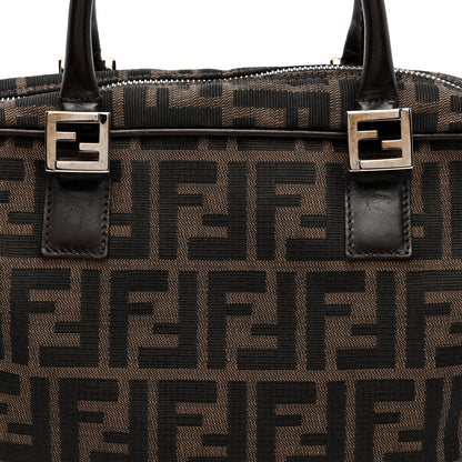 Fendi Zucca Top Handle Bag Tobacco 7 of 10