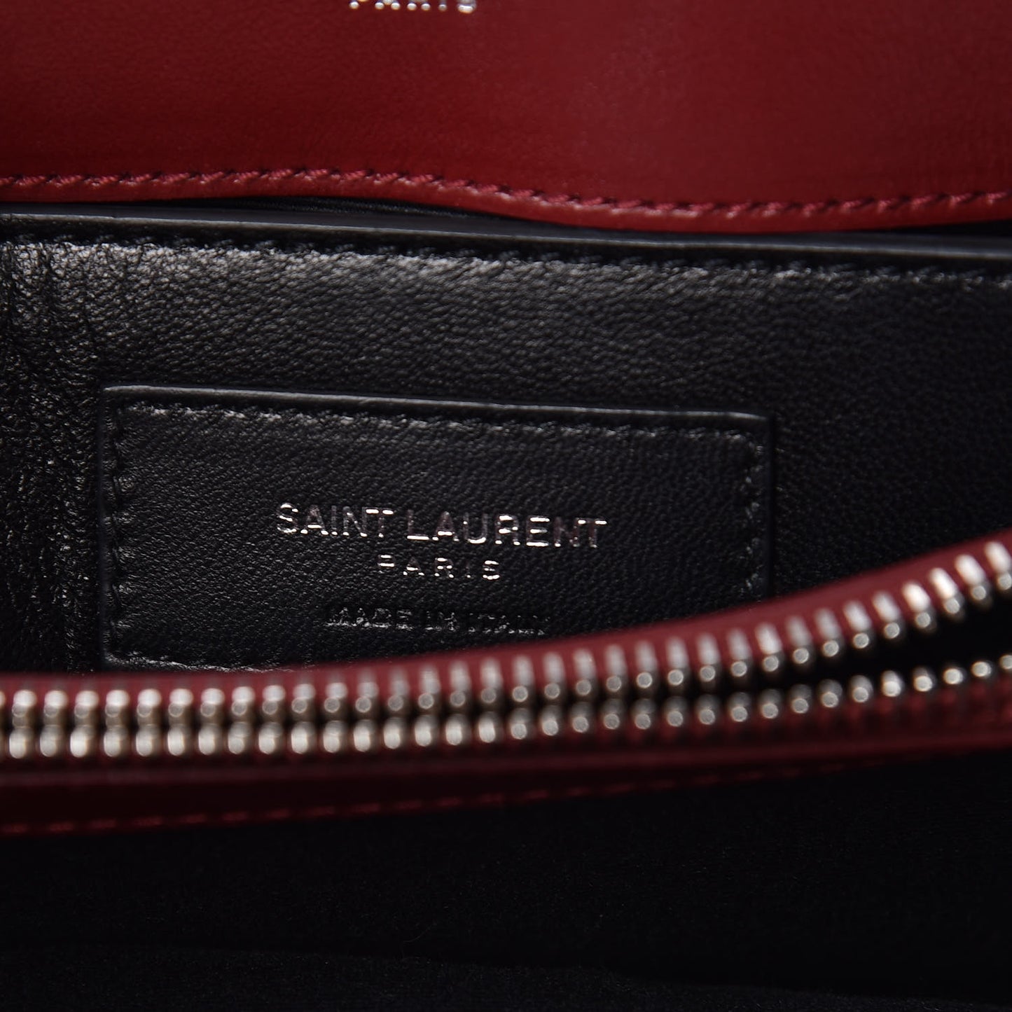 Calfskin Y Quilted Monogram Small Loulou Chain Satchel Palissandre