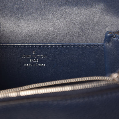 Louis Vuitton Grained Calfskin Vivienne NM Blue Marine 6 of 13