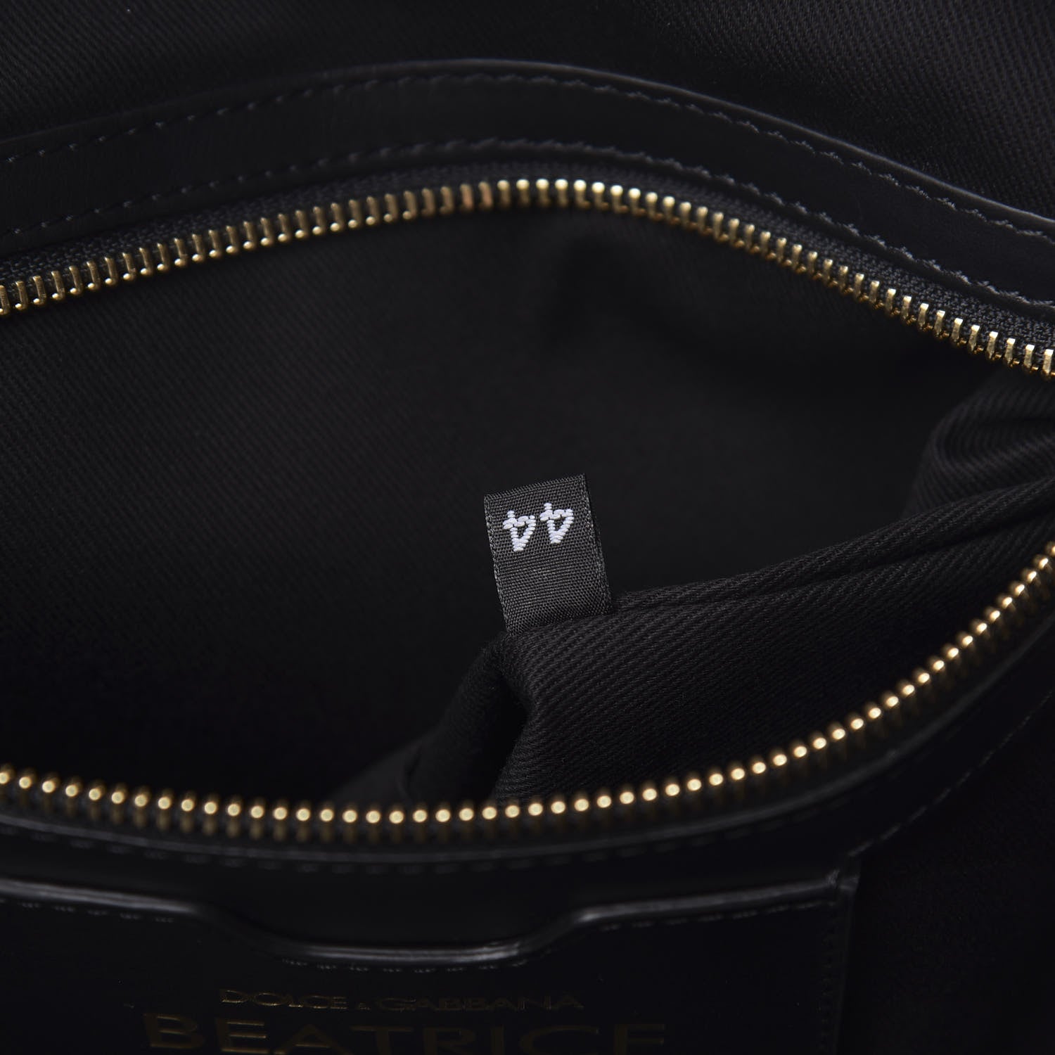 Dolce & Gabbana Calfskin Graffiti Printed Tote Black 7 of 11