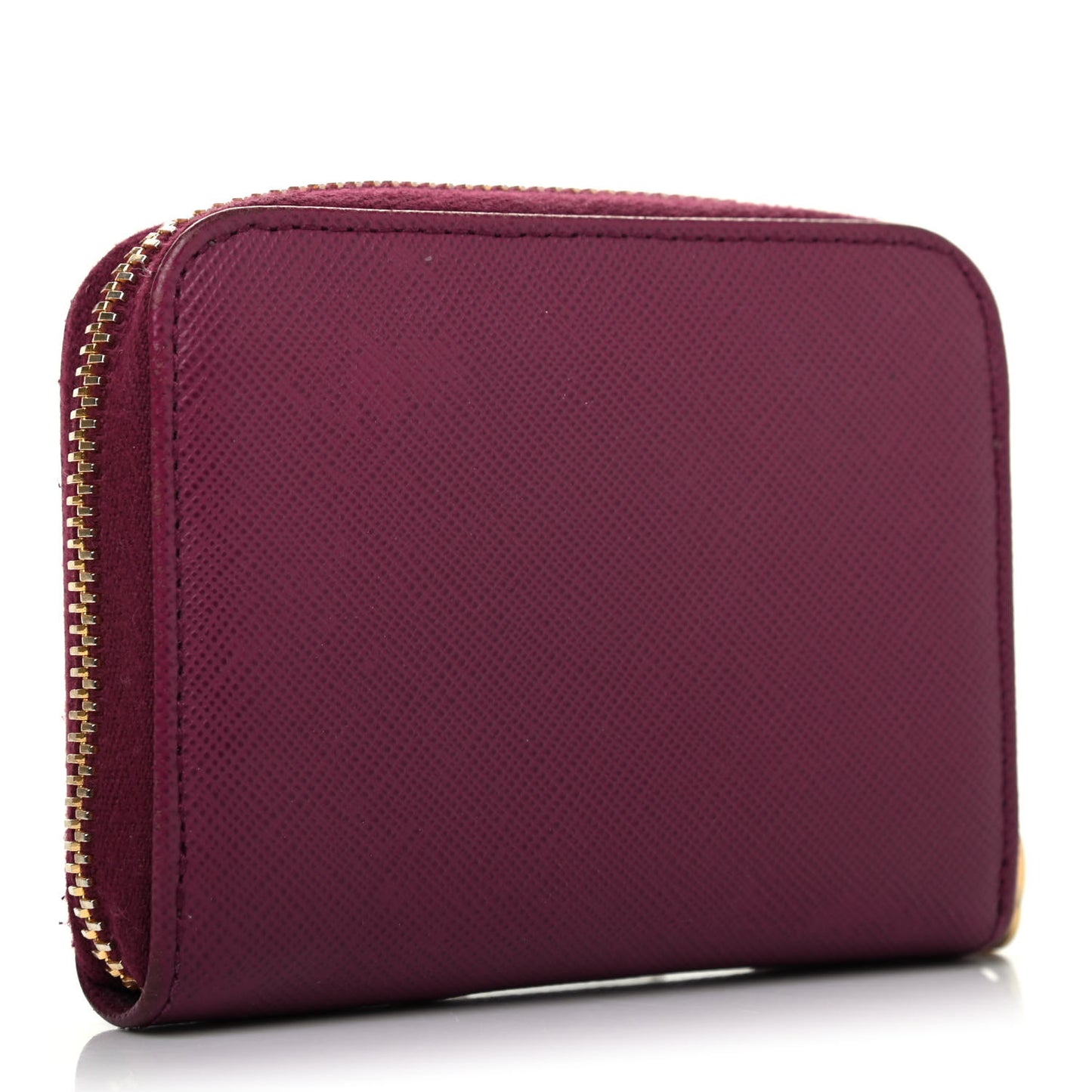 Saffiano Metal Coin Purse Ametista