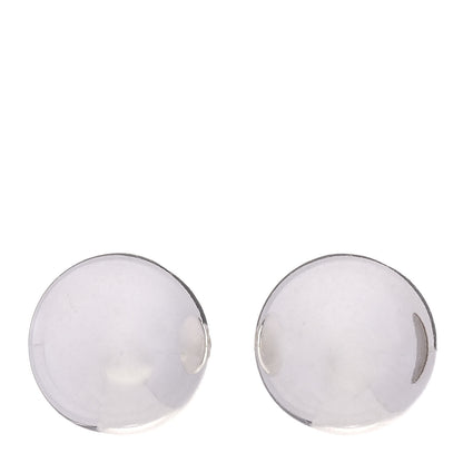 Tiffany Sterling Silver 10mm HardWear Ball Earrings 1 of 5