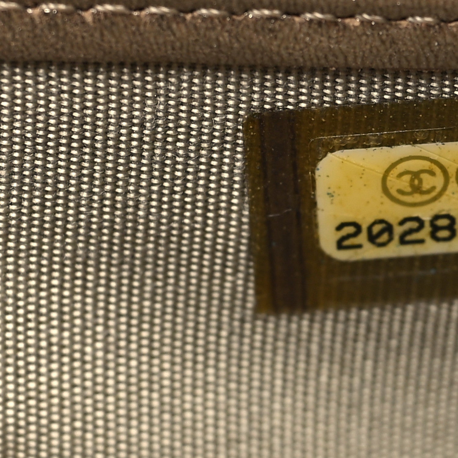 Chanel Metallic Lambskin Stitch Large Zip Around Wallet Gold 8 of 9