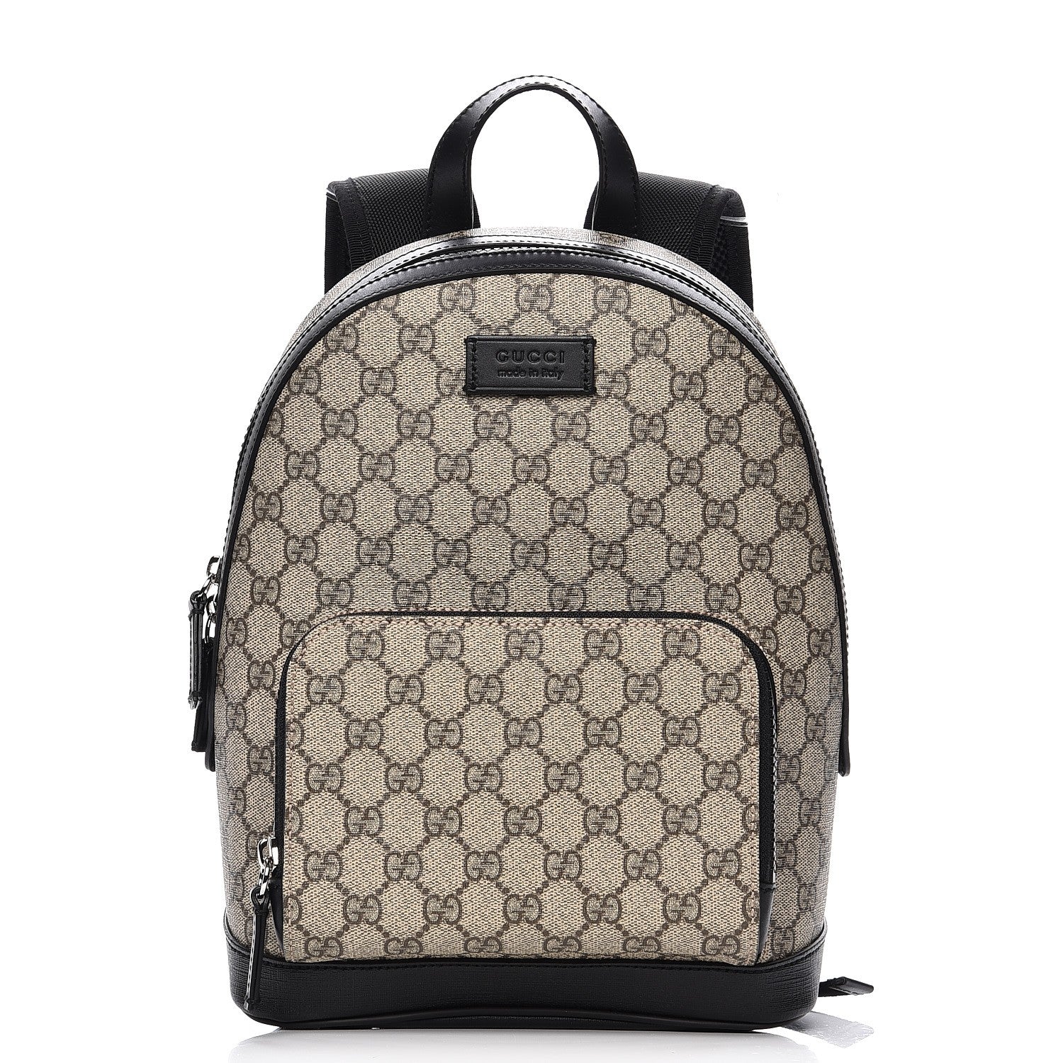 Gucci GG Supreme Monogram Small Eden Day Backpack Black 1 of 8