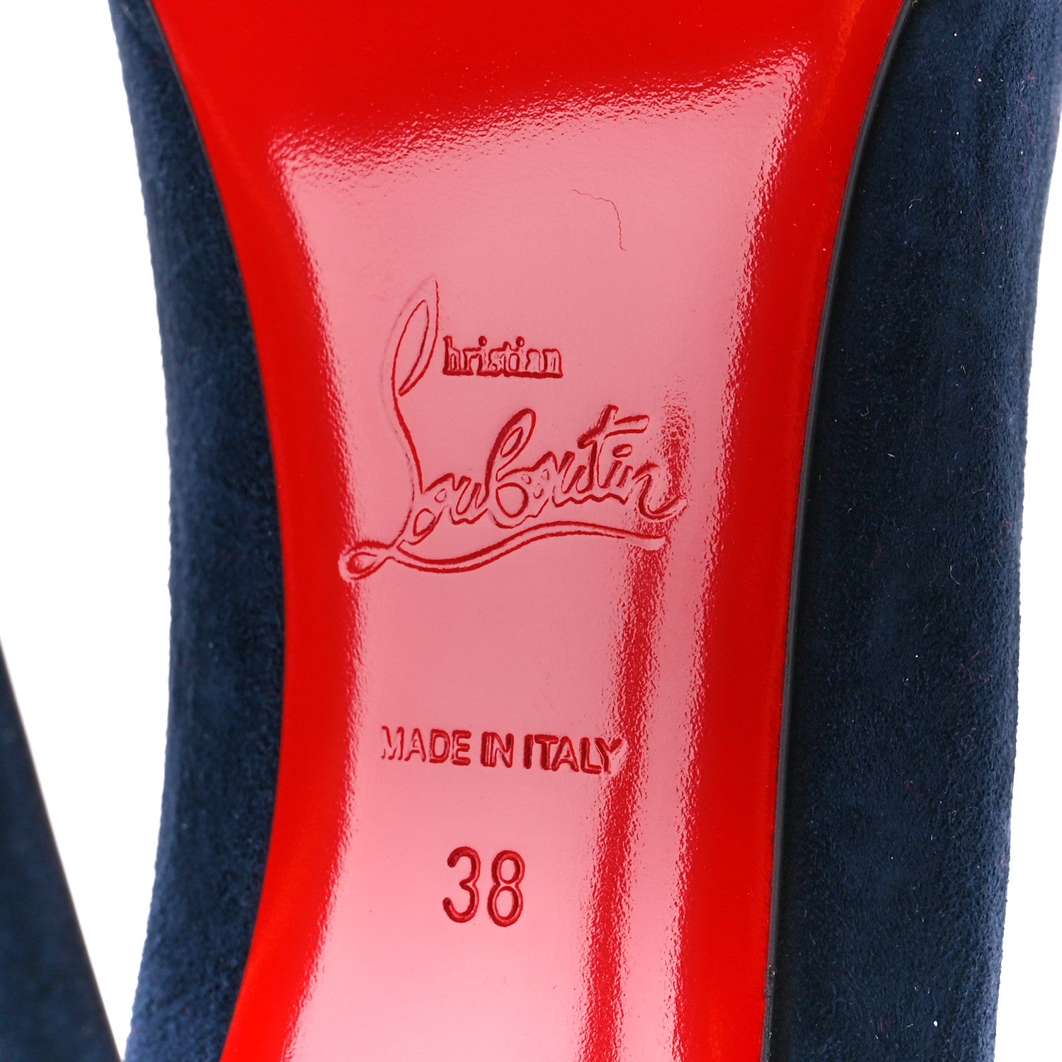 Christian Louboutin Veau Velours So Kate 100 Pumps 38 Nocturne 6 of 8