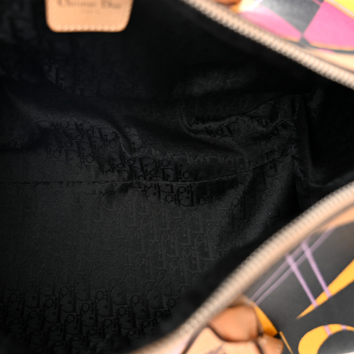 Coated Canvas Harlequin Boston Bag Multicolor