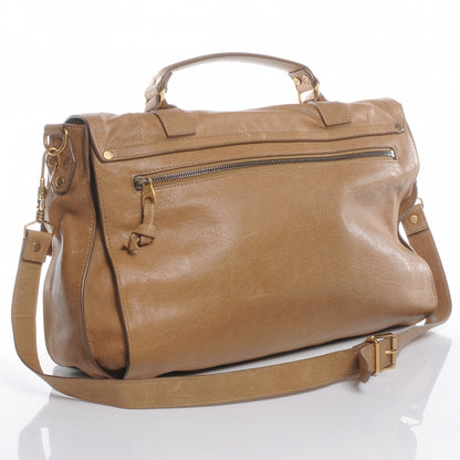 Proenza Schouler Lambskin PS1 Large Satchel Birch 3 of 8