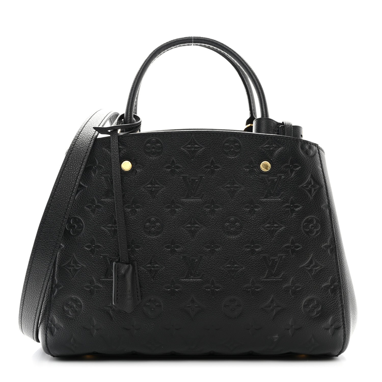 Louis Vuitton Empreinte Montaigne MM Black 1 of 9