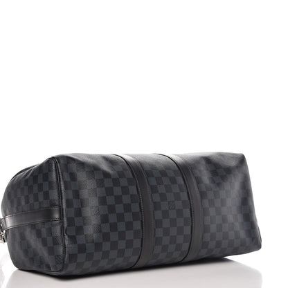 Louis Vuitton Damier Cobalt Keepall Bandouliere 45 4 of 8