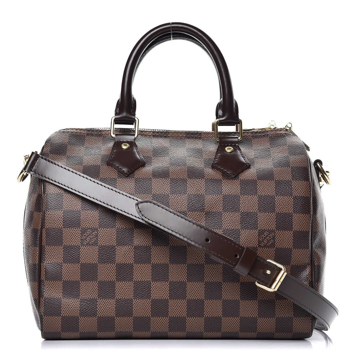 Damier Ebene Speedy Bandouliere 25