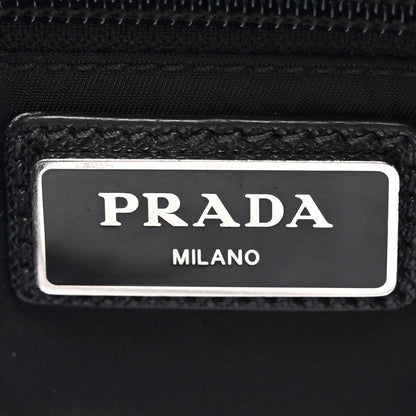 Prada Tessuto Nylon Saffiano Belt Bag Black 6 of 12
