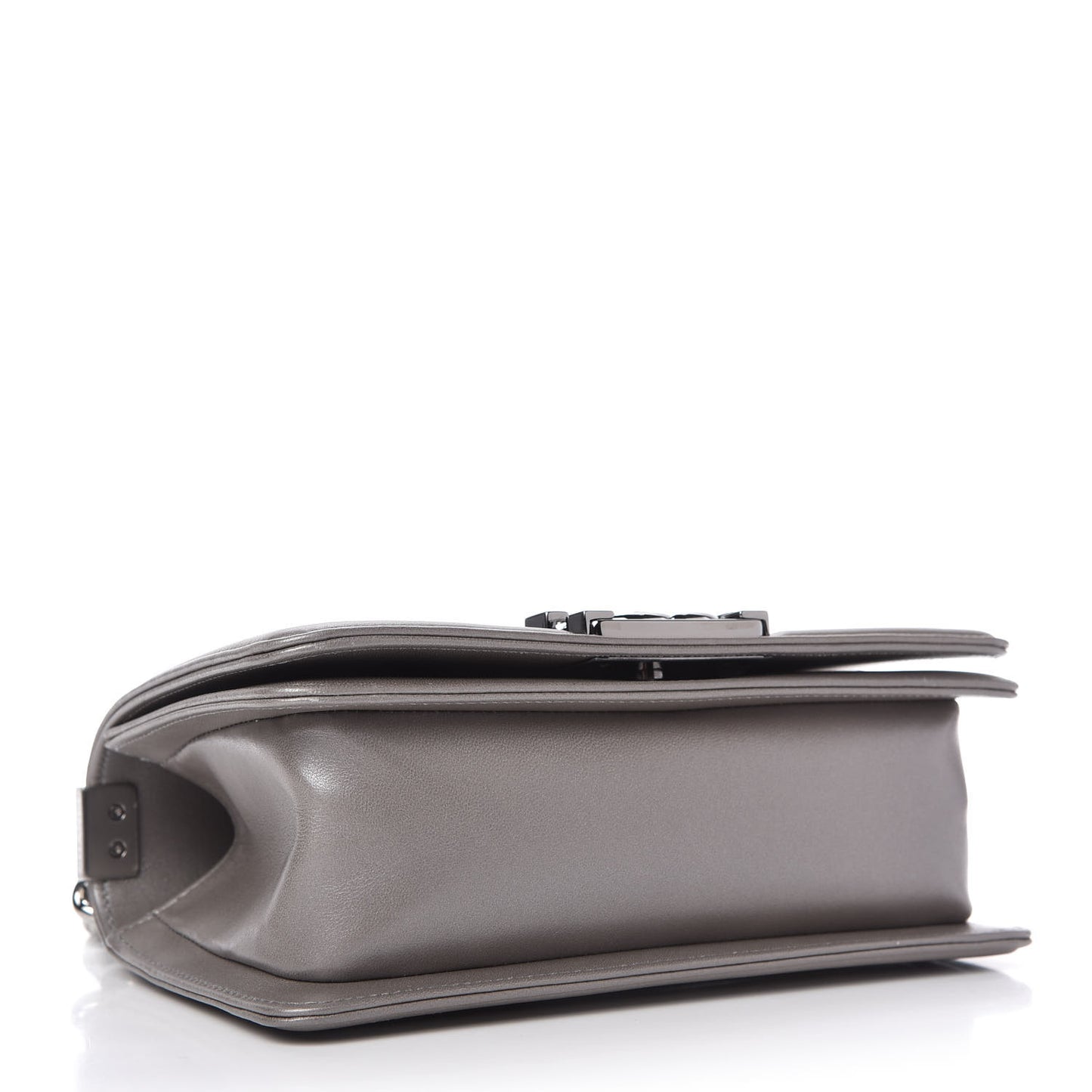 Galuchat Stingray Small Boy Flap Silver
