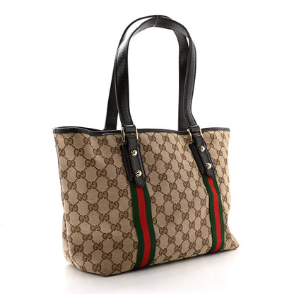 Gucci Monogram Medium Jolicoeur Tote Dark Brown 2 of 11