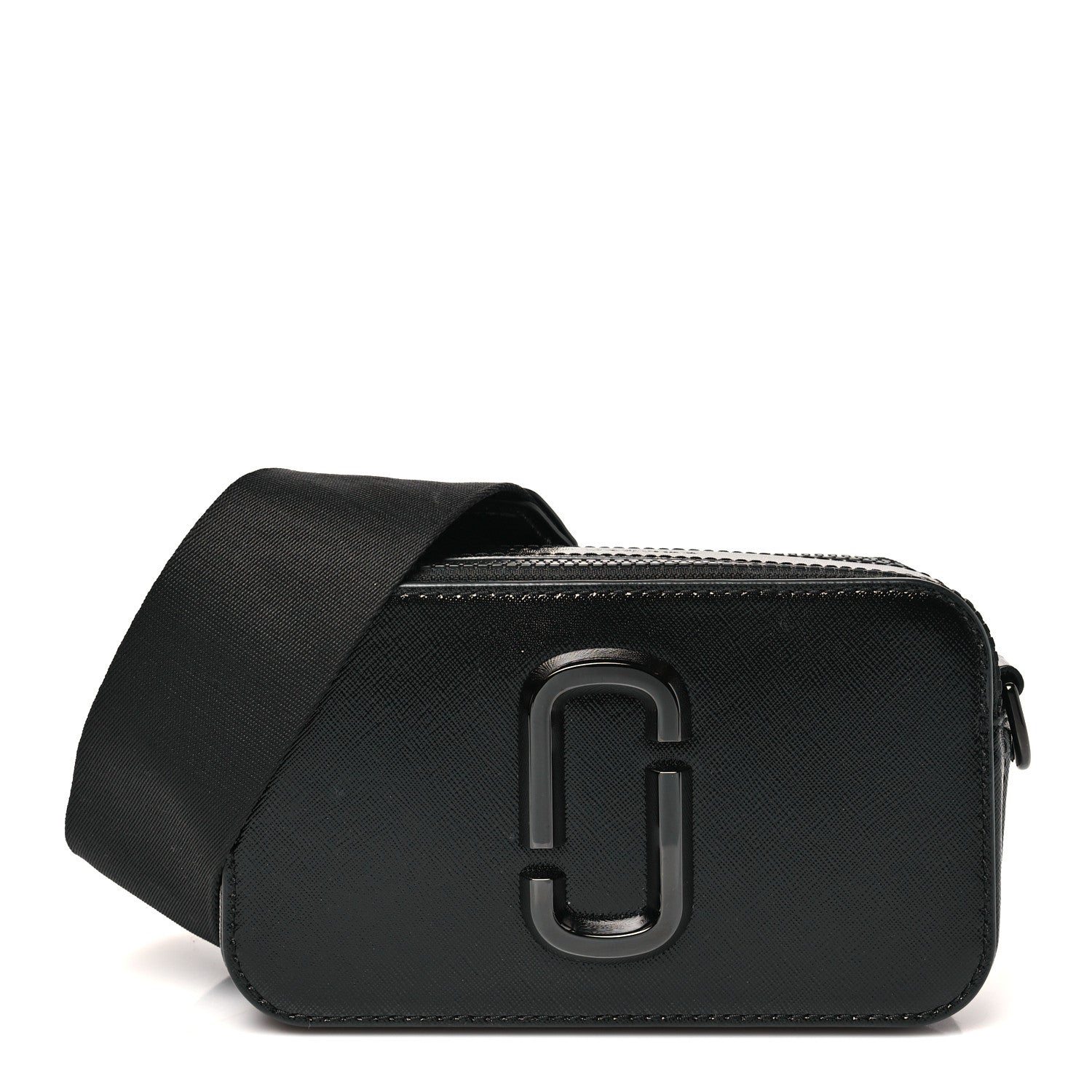 Marc Jacobs Saffiano Snapshot Camera Bag Black 1 of 11