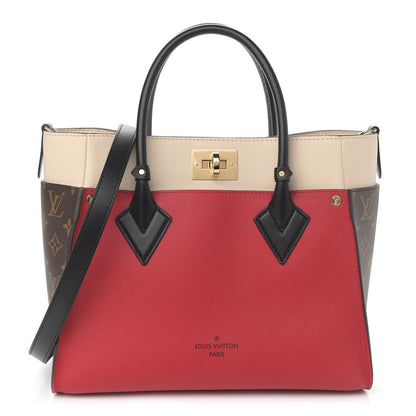 Louis Vuitton Calfskin Monogram On My Side Pirate Red 1 of 10