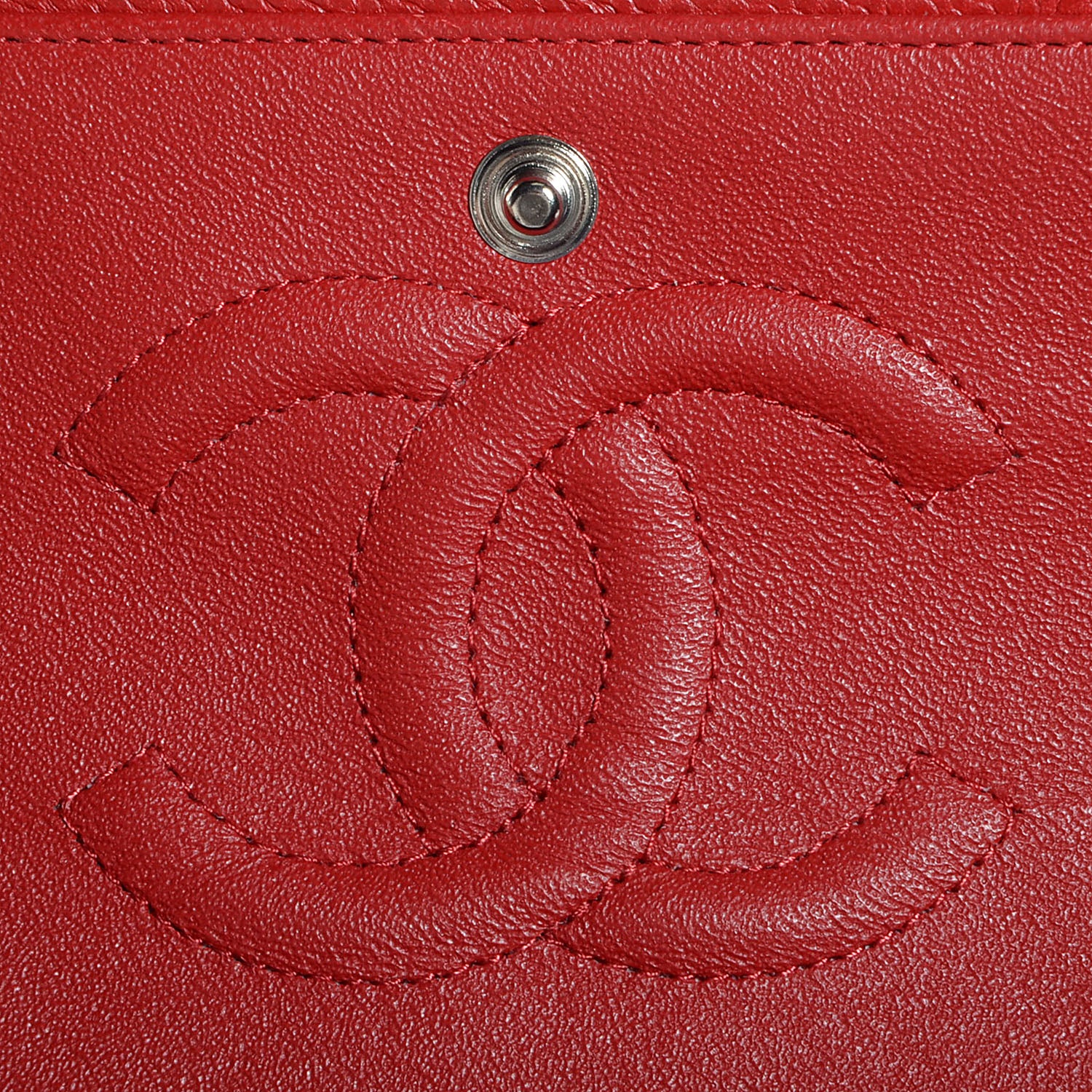 Chanel Caviar Quilted Medium Double Flap Red 6 of 8