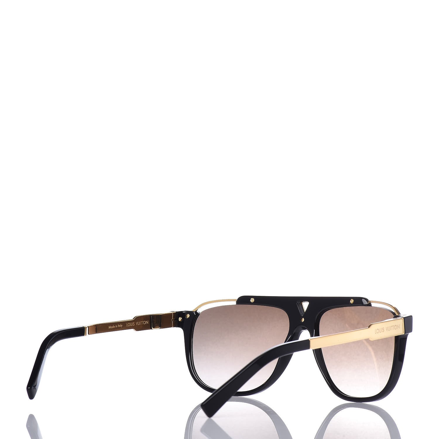 Louis Vuitton Acetate Evidence Sunglasses Black 4 of 7