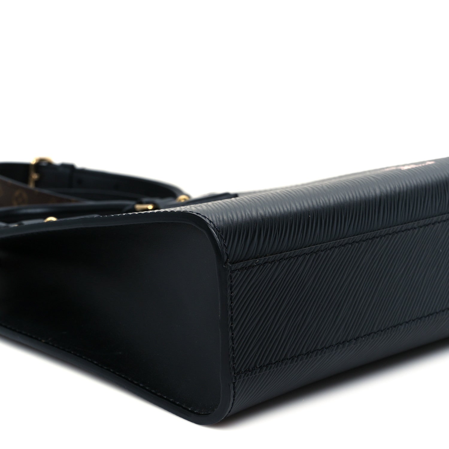 Louis Vuitton Epi Sac Plat BB Black 8 of 9