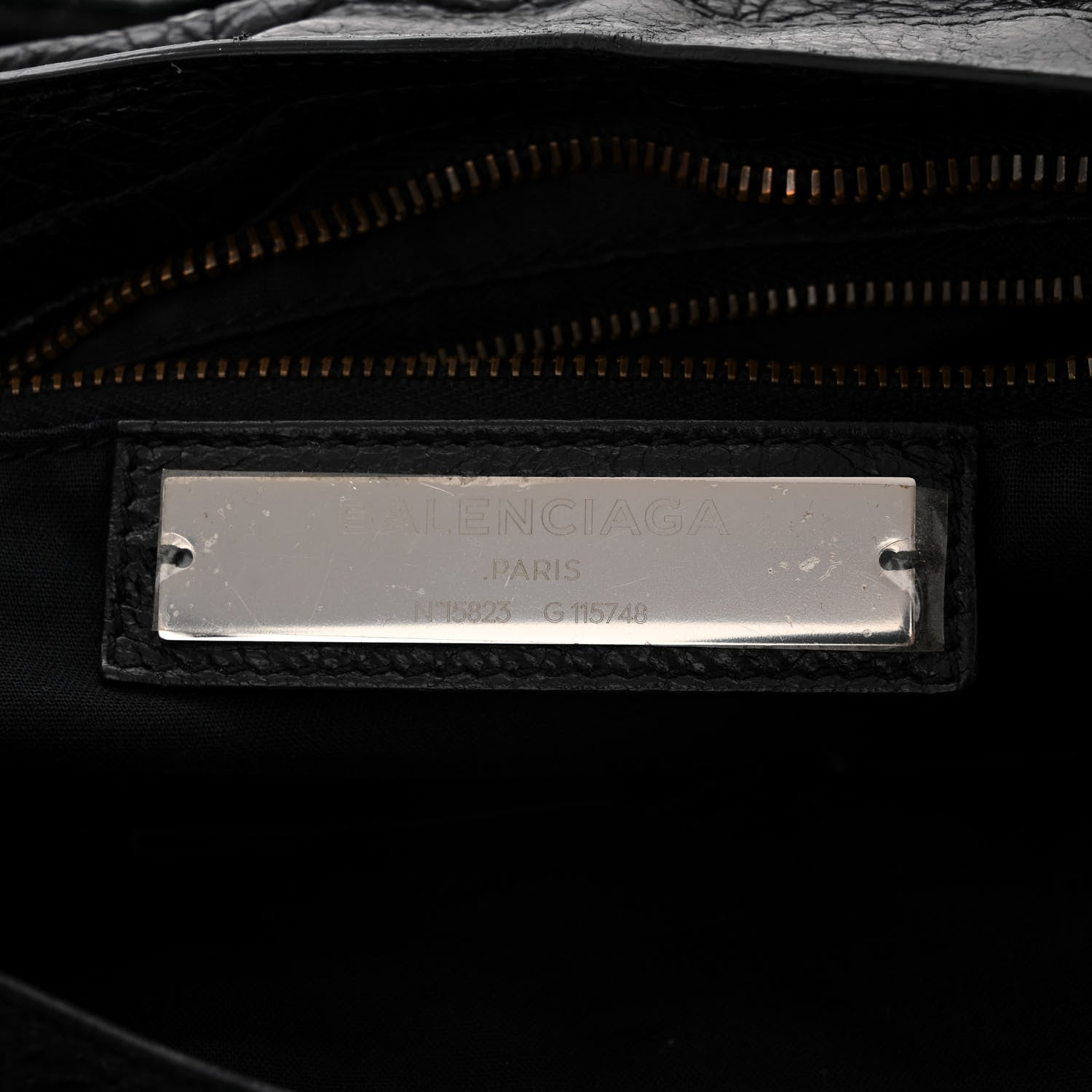 Balenciaga Agneau Classic Hardware City Black 6 of 10