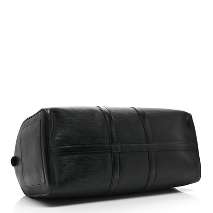 Louis Vuitton Epi Keepall 45 Black 3 of 9