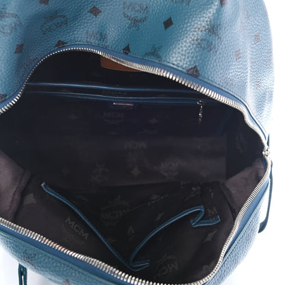 MCM Visetos Studded Stark Backpack Teal 4 of 4