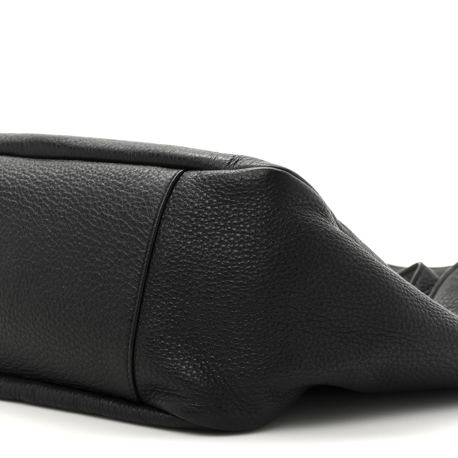 Saint Laurent Grained Deerskin Bea Tote Black 9 of 11
