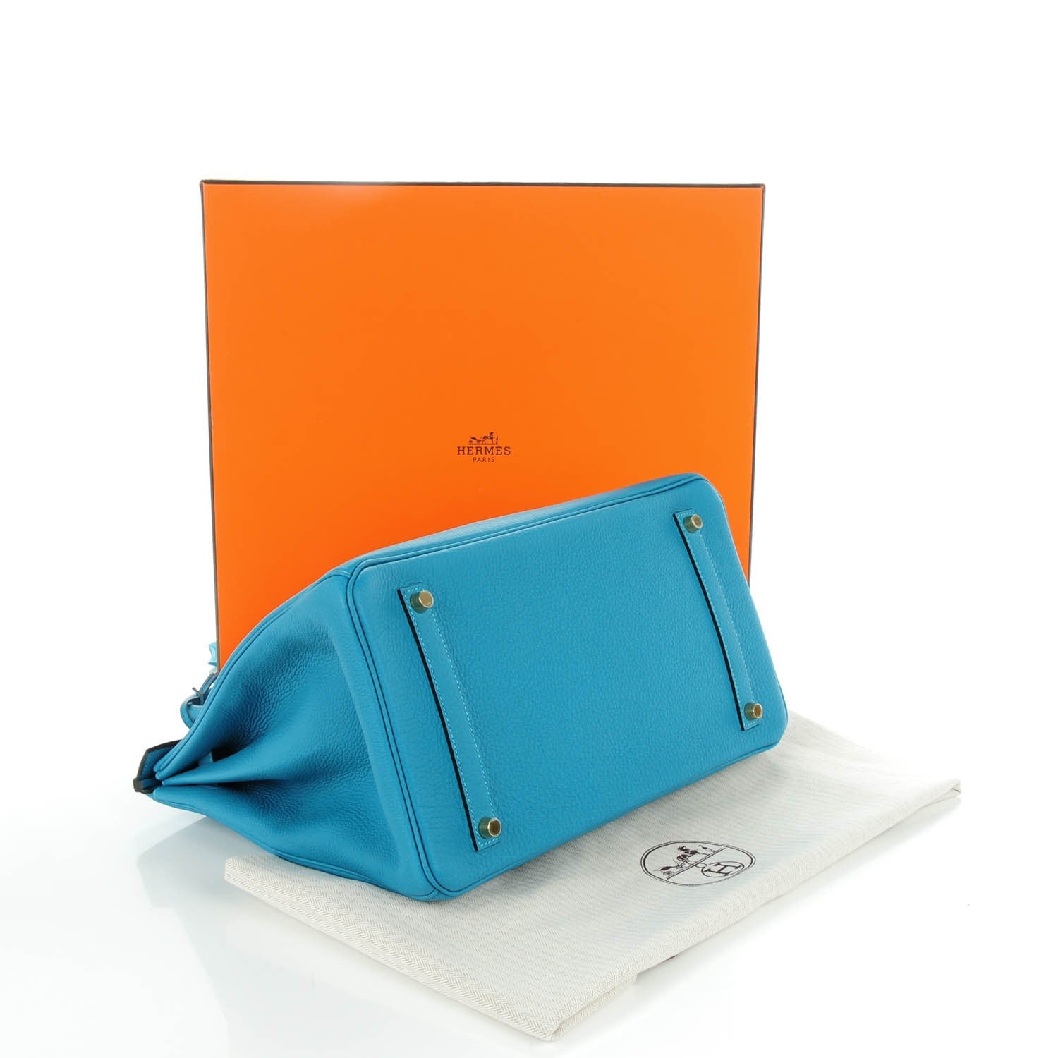 Hermes Togo Birkin 35 Turquoise 15 of 20