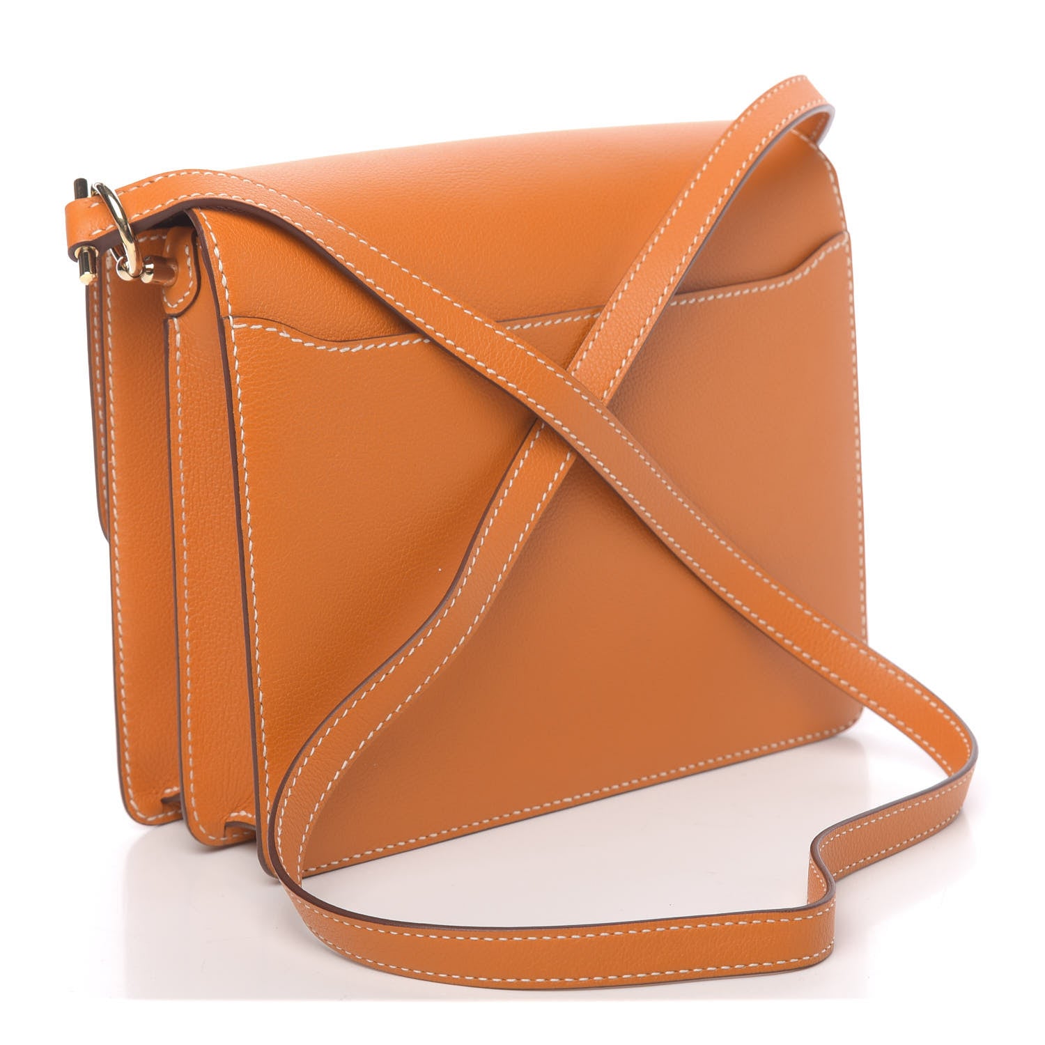 Hermes Evercolor Sac Roulis 23 Abricot 2 of 9