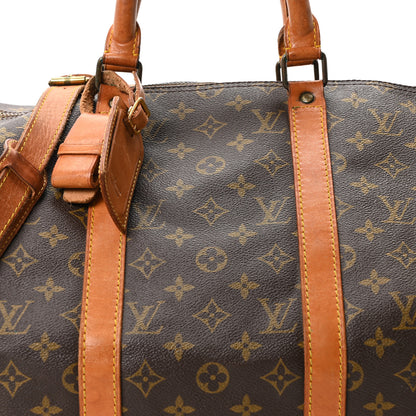 Louis Vuitton Monogram Keepall Bandouliere 50 6 of 8