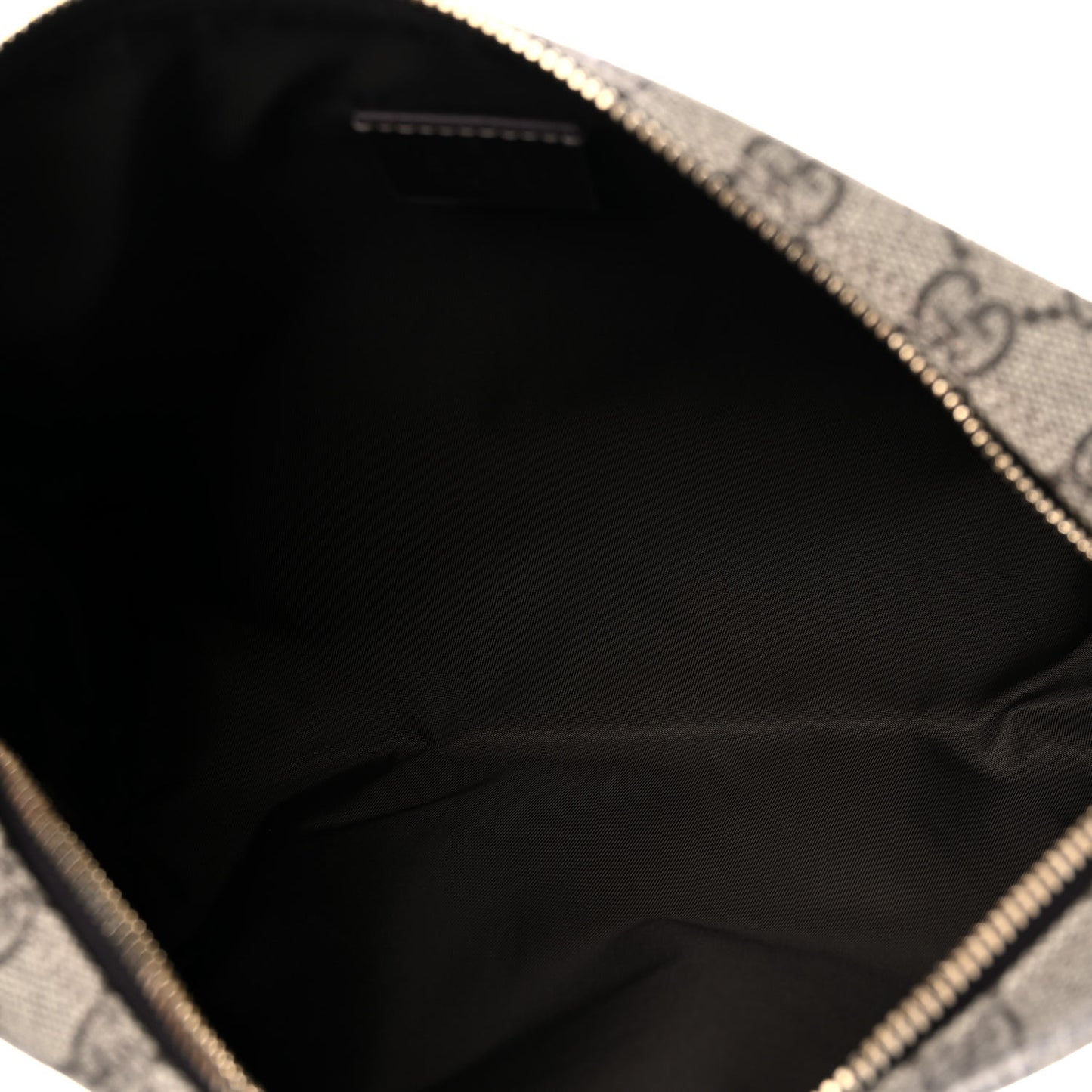 GG Plus Monogram Large Toiletry Case Brown