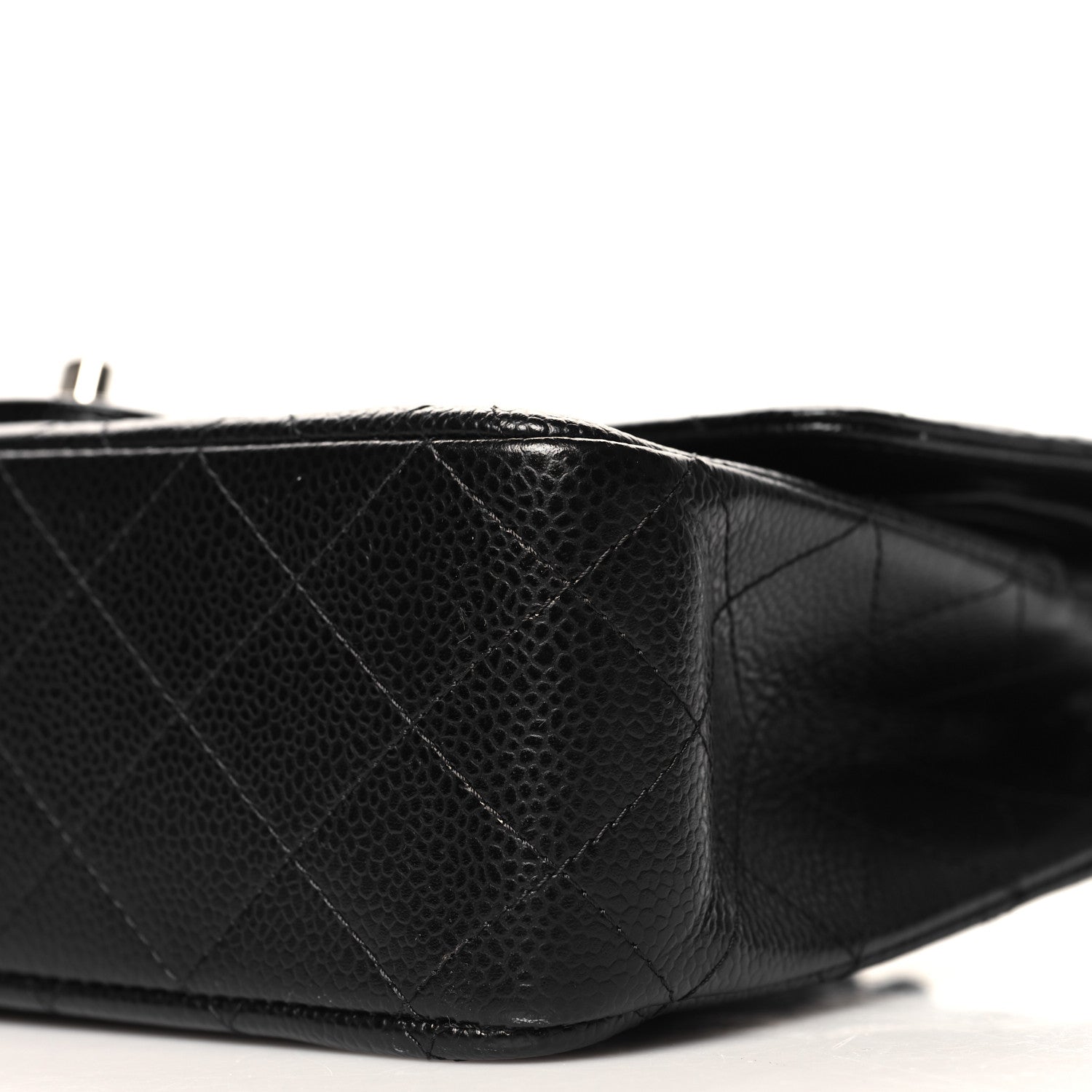 Chanel Caviar Quilted Medium Double Flap Black 10 of 10
