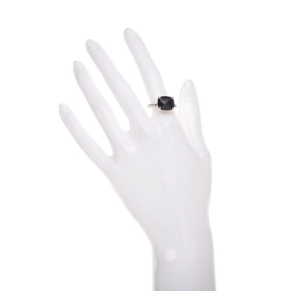 David Yurman Sterling Silver Black Onyx Color Classics Stack Ring 51 5.75 2 of 6