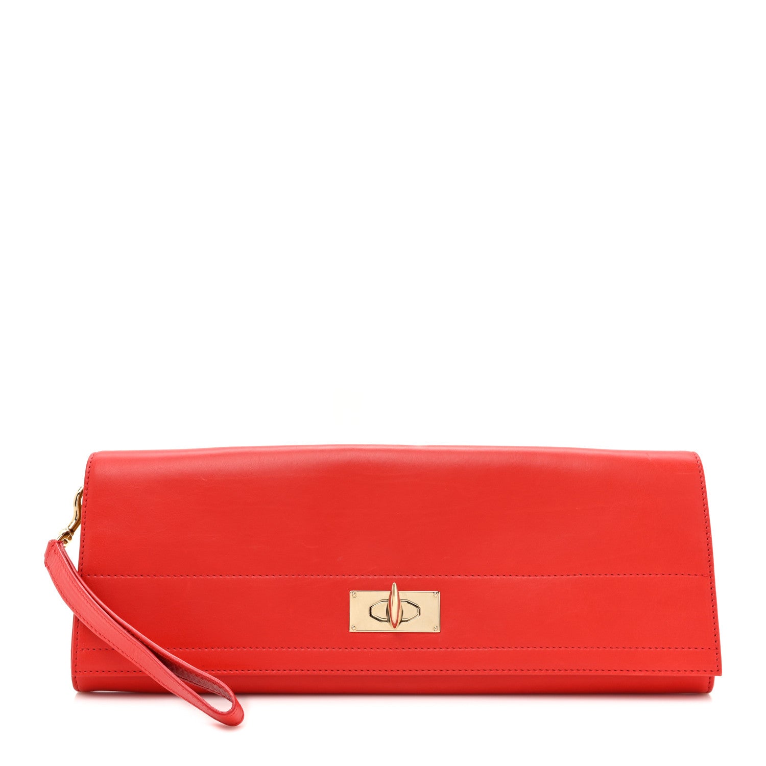 Givenchy Calfskin Long Clutch With Me Blood Orange 1 of 15