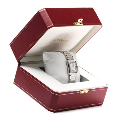Cartier Stainless Steel 25mm Tank Francaise Quartz Watch 5 of 5