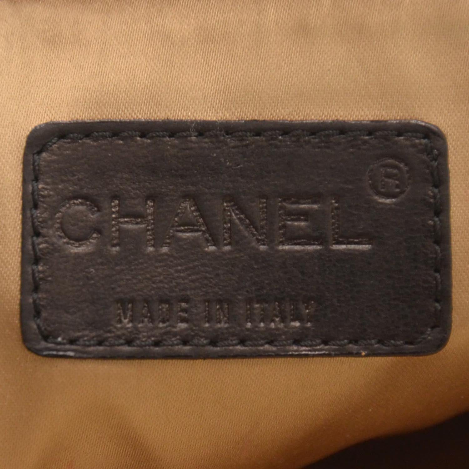 Chanel Lambskin Ruffle Evening Bag Black 5 of 8